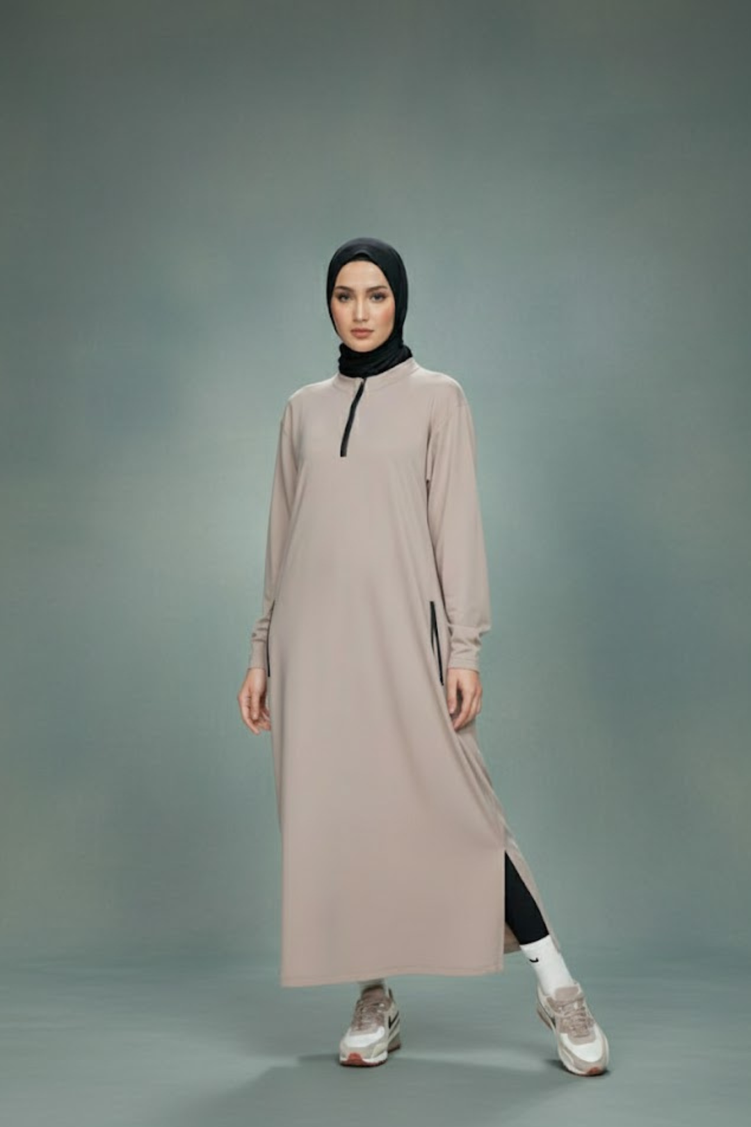 Abaya Activewear avec Legging 2