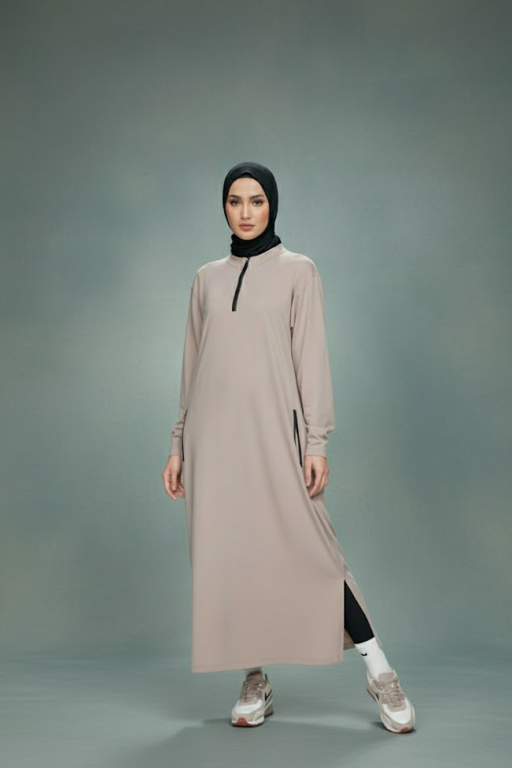 Abaya Activewear avec Legging 2